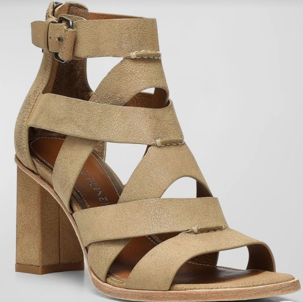 Donald Pliner Izzet Metallic Caged Sandals